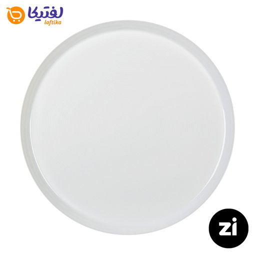 بشقاب تخت چینی زرین Zi فرم اس سفید سایز 33