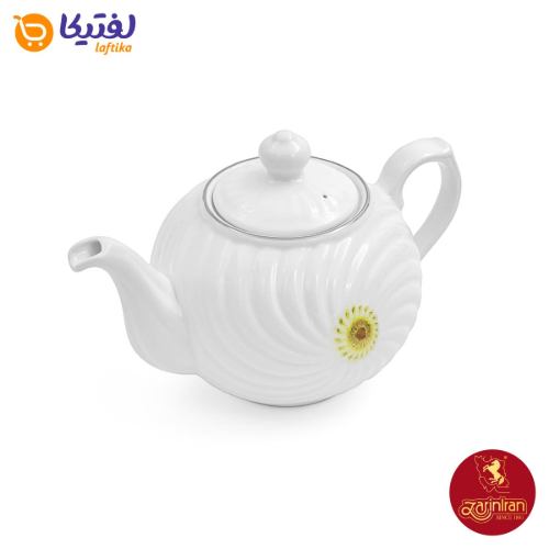 قوری خورشیدی چینی زرین طرح خورشید