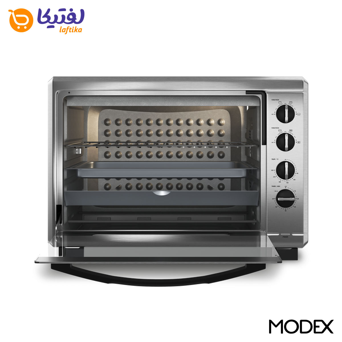 قیمت توستر هوشمند مودکس OV9600 60L کانوکشن دار