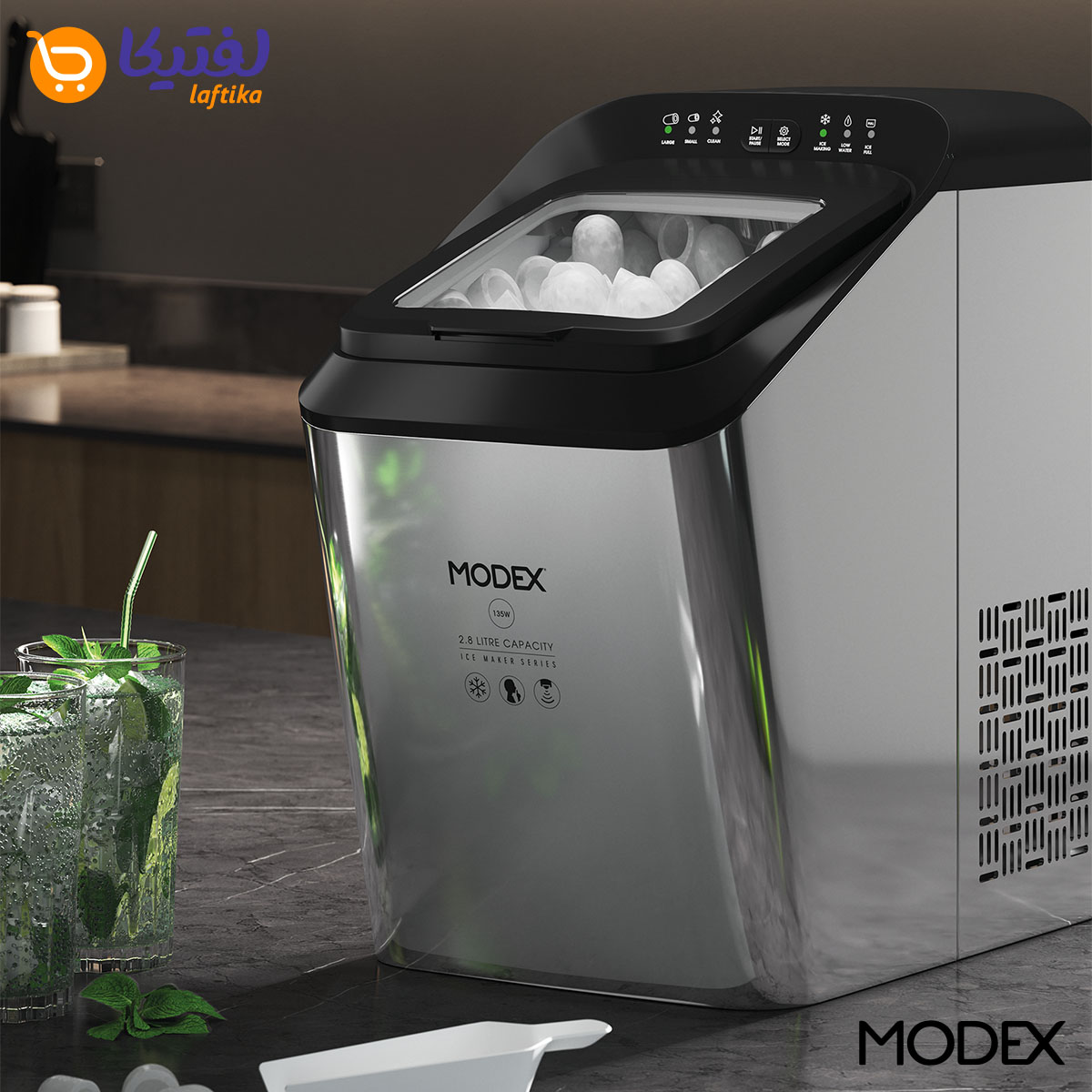 قیمت یخساز دیجیتال مودکس ICM110 135W 2.8L