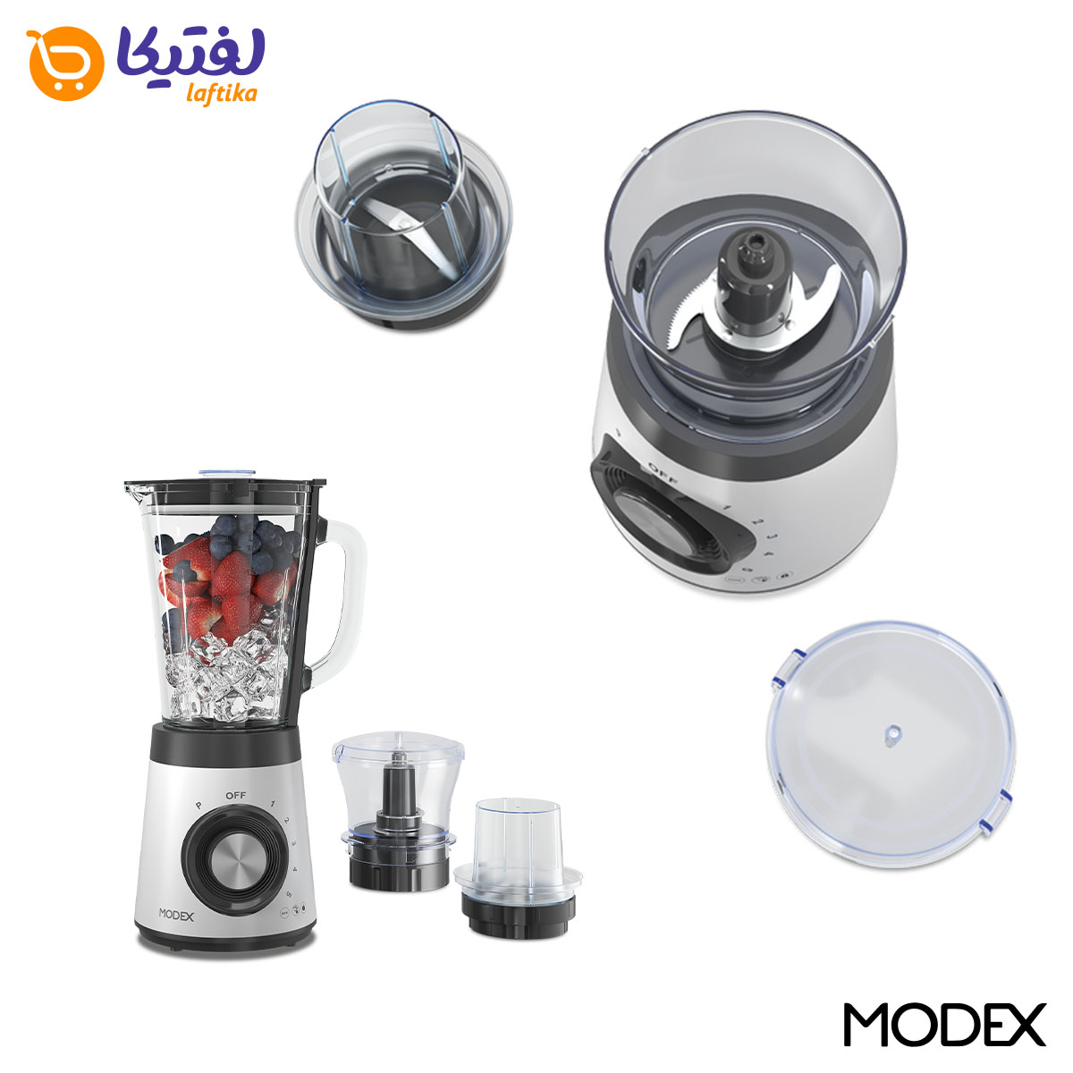 آسیاب و مخلوط کن مودکس BL785 500W سه کاره