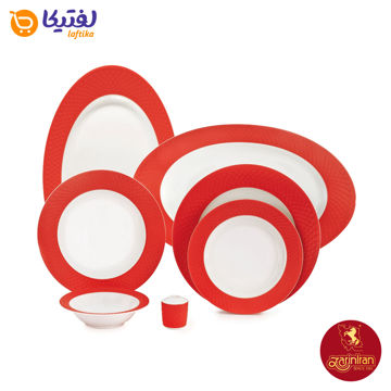 چینی زرین سرویس 6 نفره رادیانس طرح گیلاس