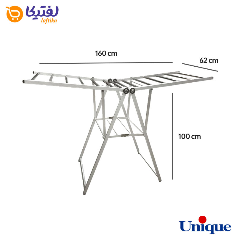 ابعاد بندرخت آلومینیوم یونیک UN-8081