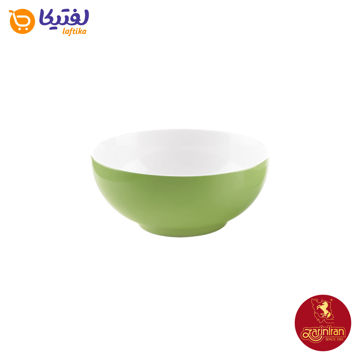 چینی زرین پیاله ایتالیا اف سایز 10 طرح پسته 6 عددی