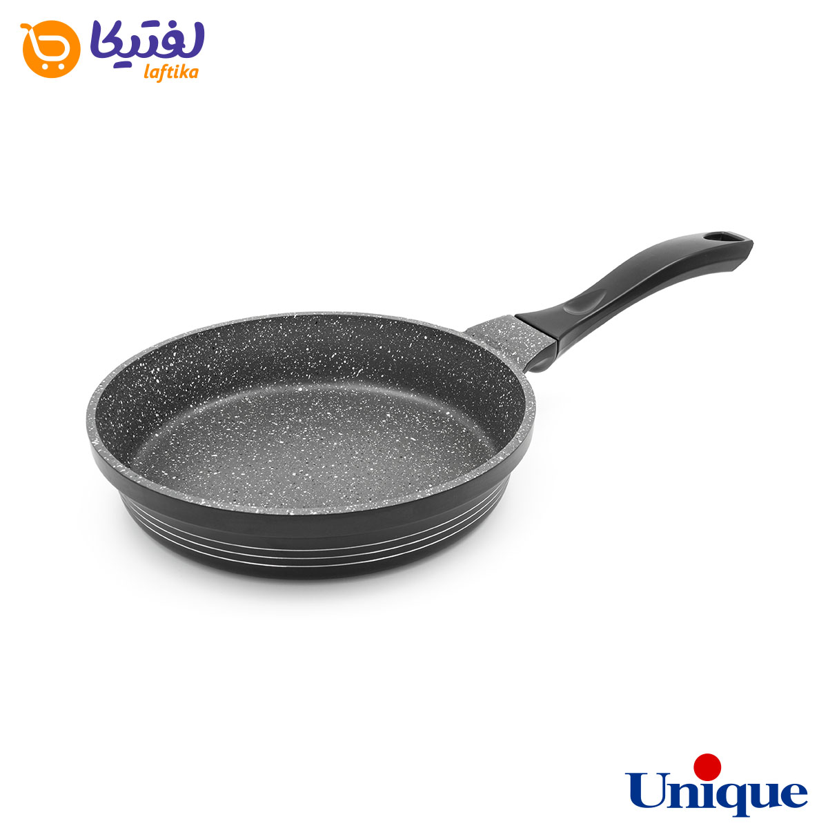 تابه گرانیتی تک دسته یونیک سایز 24 کد UN-7813