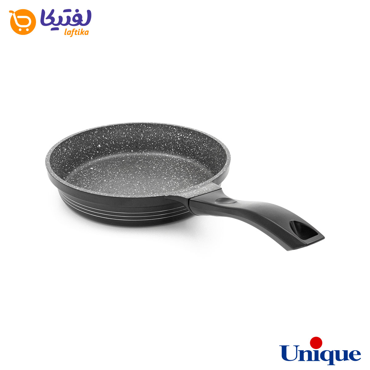 تابه گرانیتی تک دسته یونیک سایز 24 کد UN-7813