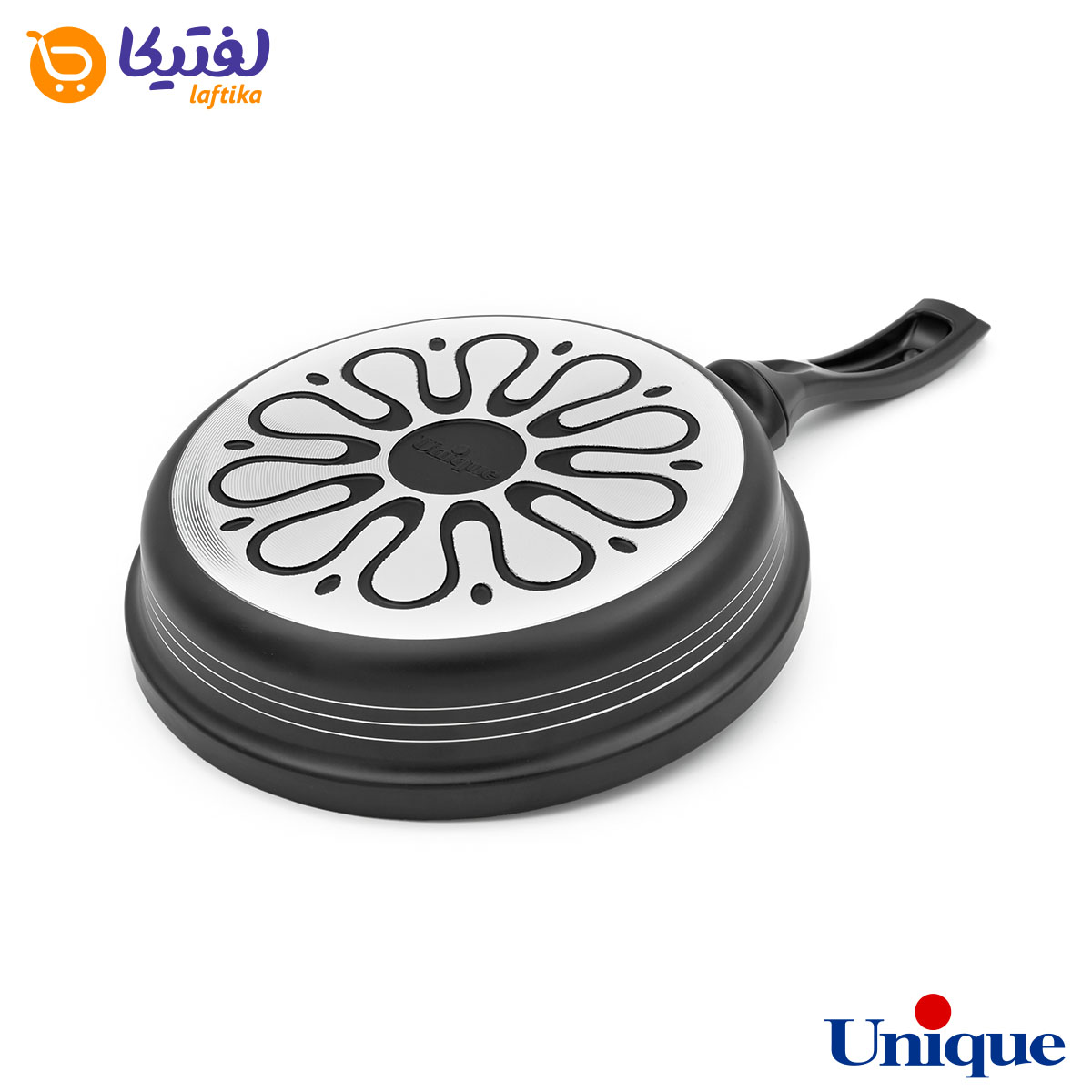 تابه گرانیتی تک دسته یونیک سایز 24 کد UN-7813