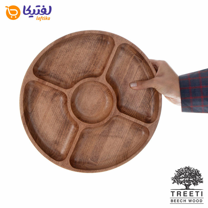 اردورخوری چوبی گرد پنج خانه تیریتی بزرگ B2120