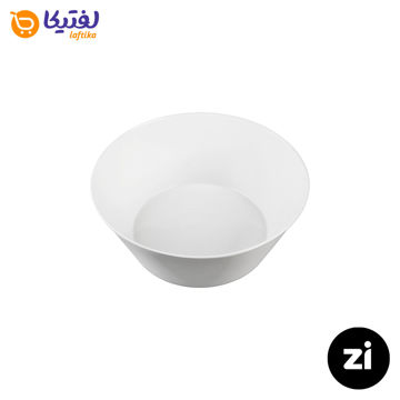 پیاله چینی زرین Zi فرم اس سفید سایز 12