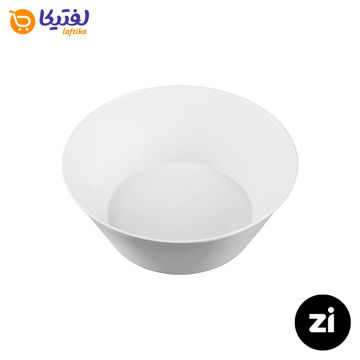 پیاله چینی زرین Zi فرم اس سفید سایز 15