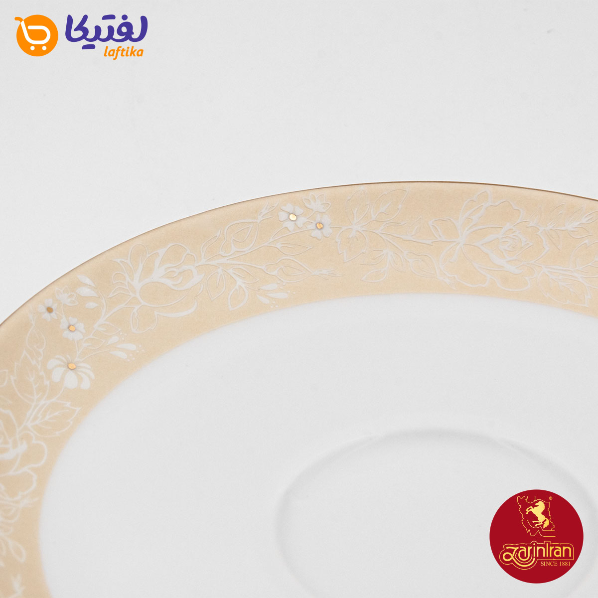 کیفیت سرویس چای خوری گلدن رز چینی زرین