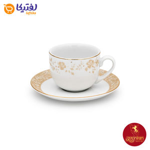 خرید سرویس چای خوری گلدن رز  12 پارچه چینی زرین