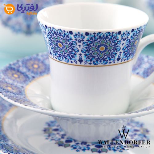 خرید قسطی سرویس چینی والندورفر Wallendorfer سلطانیه طلایی