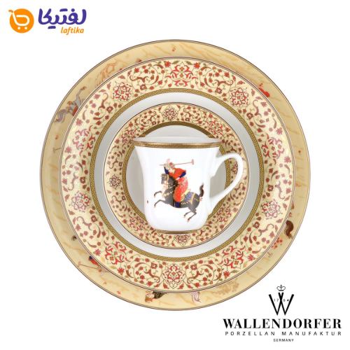 قیمت سرویس چینی والندورفر Wallendorfer شهرزاد طرح چوگان 12 نفره
