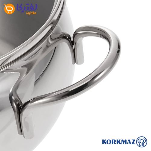 سرویس قابلمه استیل کرکماز 9 پارچه A1800