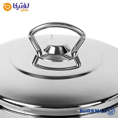 سرویس قابلمه استیل کرکماز 9 پارچه A1900