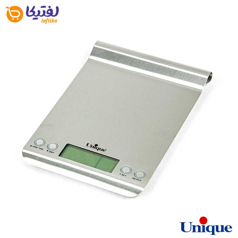 ترازوی آشپزخانه دیجیتال استیل یونیک UN-6502 (وارداتی اصل)