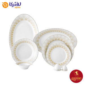 سرویس چینی زرین شهرزاد طرح میراندا با بهترین کیفیت
