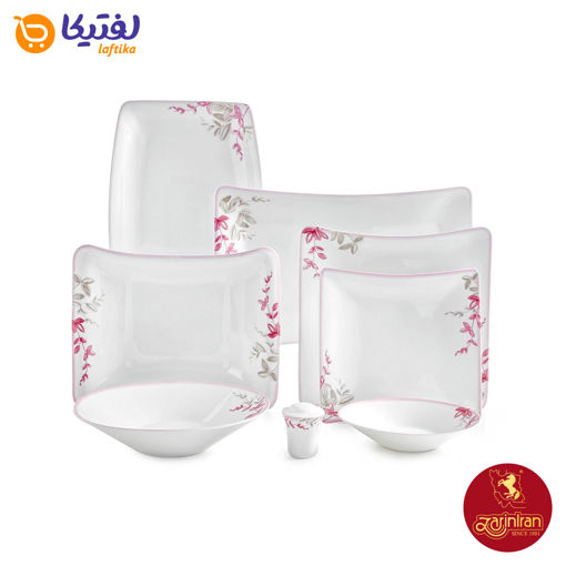 سرویس چینی بهاران 6 نفره چینی زرین وینچی 30 پارچه