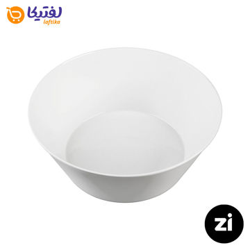 پیاله چینی زرین Zi فرم اس سفید سایز 21