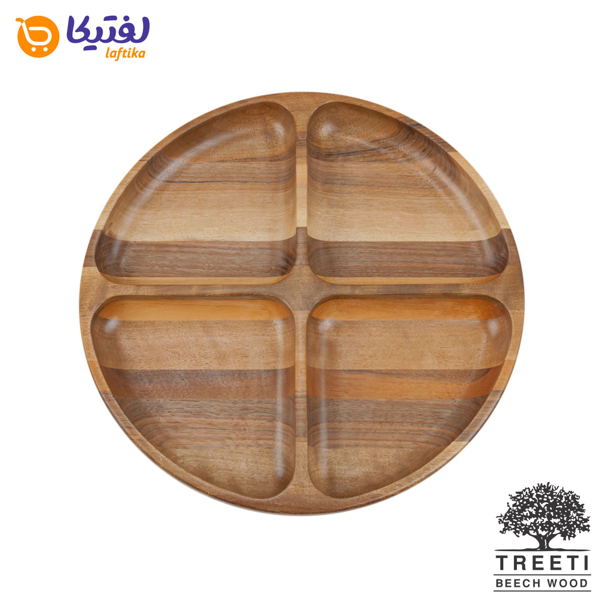 اردو خوری چوبی تیریتی چهارخانه بزرگ W2124