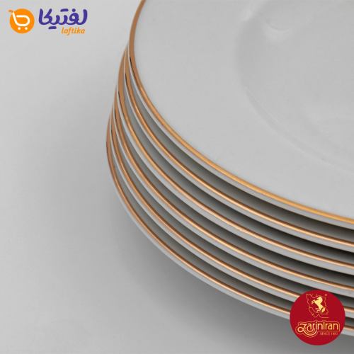 بشقاب تخت چینی زرین
