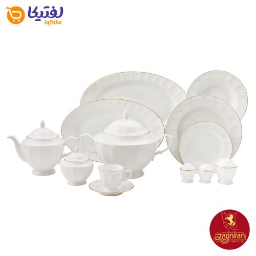 سرویس چینی زرین طرح لومیو قالب نئوکلاسیک