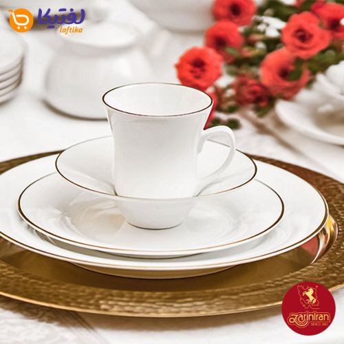 مشخصات سرویس غذاخوری لومیو چینی زرین