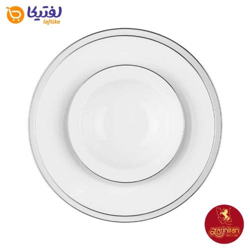 کاربردهای چینی زرین سرویس 6 نفره غذاخوری ایتالیا اف طرح سمن