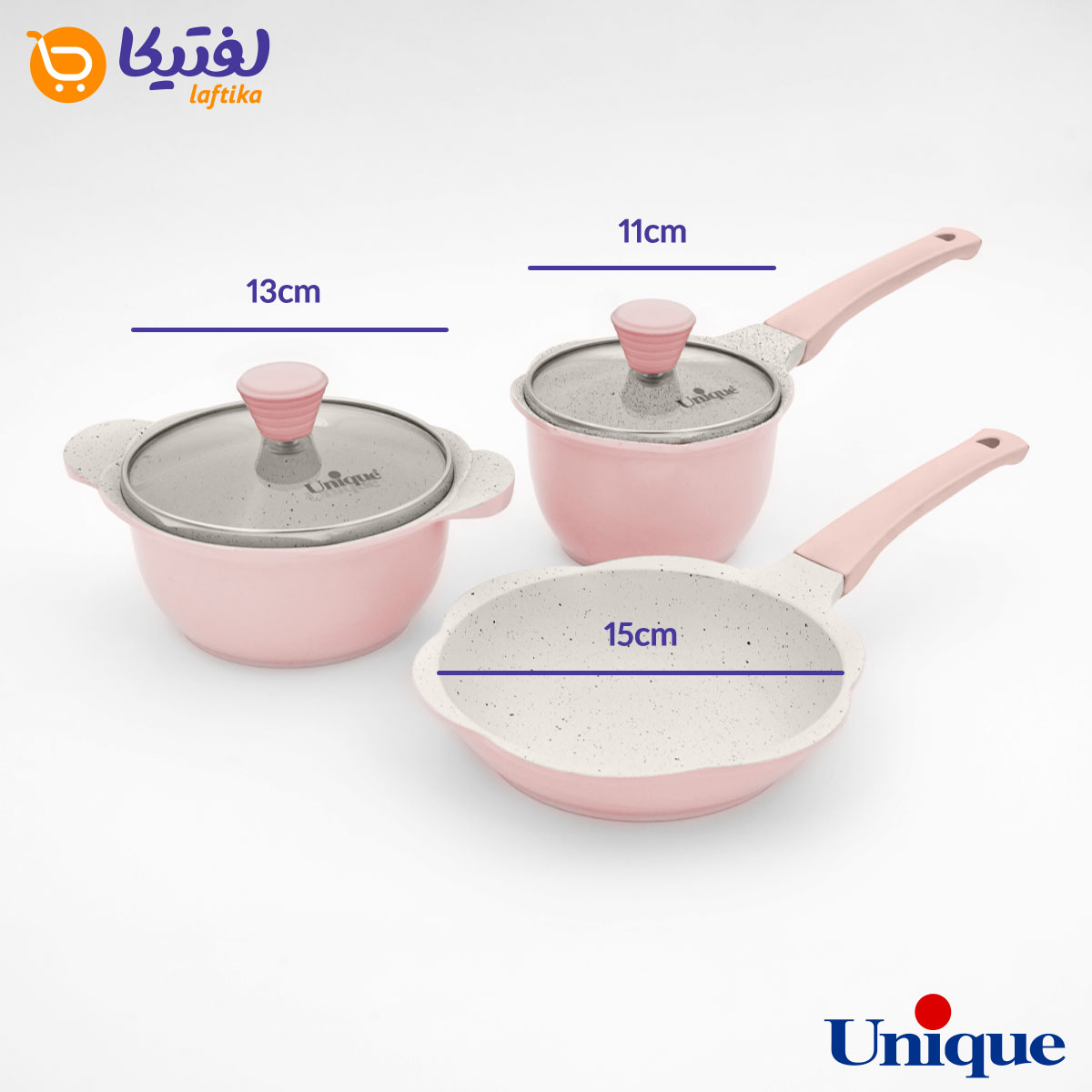 سرویس قابلمه 5 پارچه کودک یونیک UN-7751