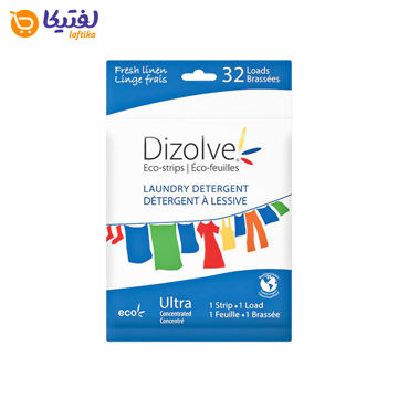 برگ رخت لباسشویی دیزالو Dizolve آبی معطر 32 عددی خارجی