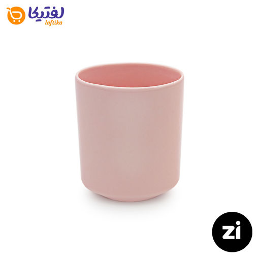 لیوان بیضی چینی زرین زی هایگن آداجیو ارکیده 300 سی سی بدون دسته