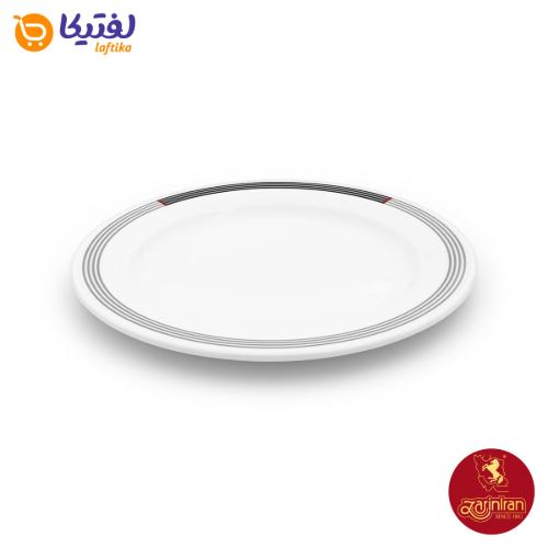 بشقاب تخت چینی زرین هتلی 49 سایز 31 طرح وگاس