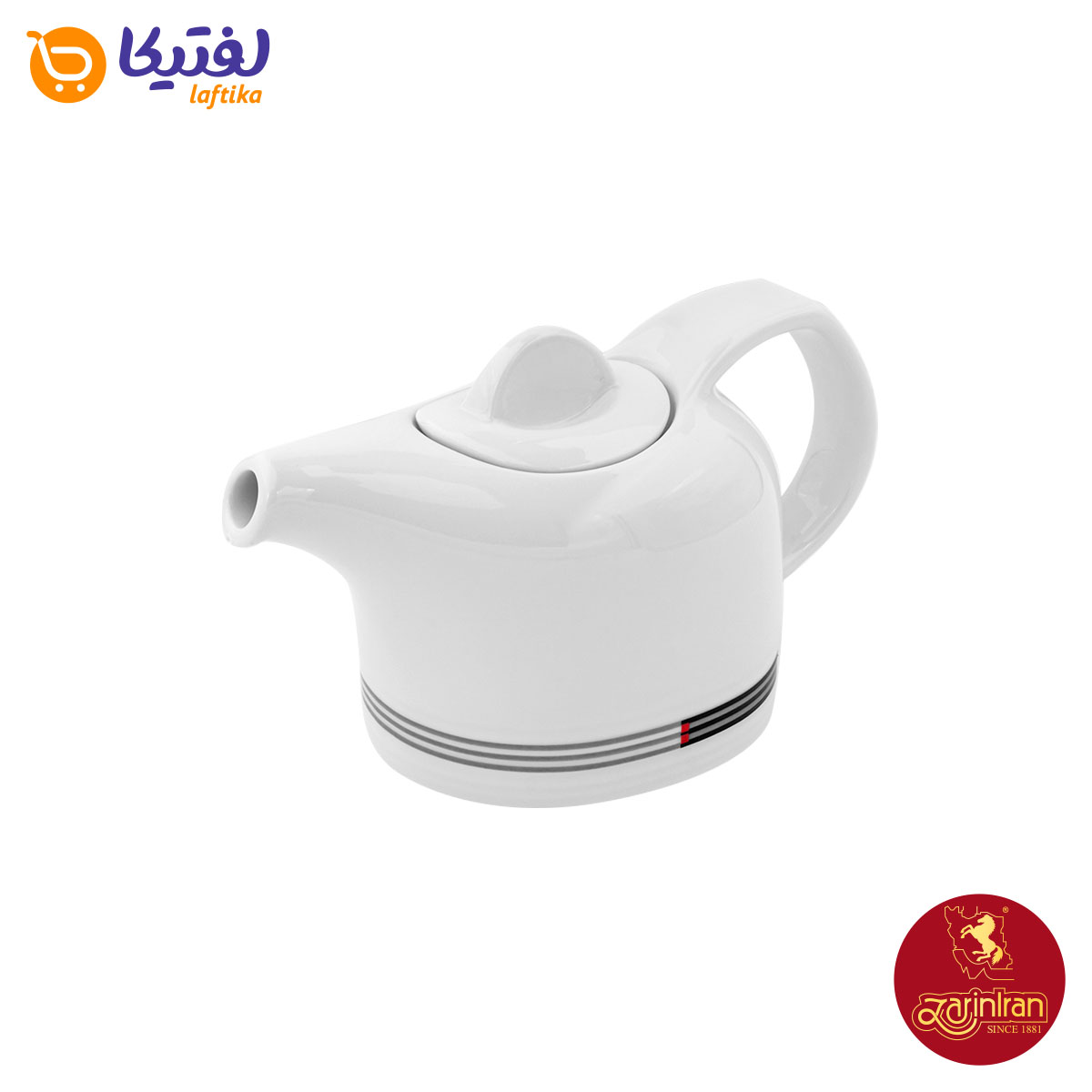 قوری چینی زرین چای دو فنجان هتلی 49 طرح وگاس