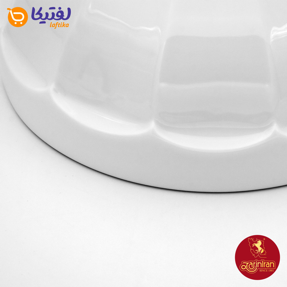 سرویس 7 پارچه پیاله چینی زرین نئوکلاسیک طرح زرین رزگلد