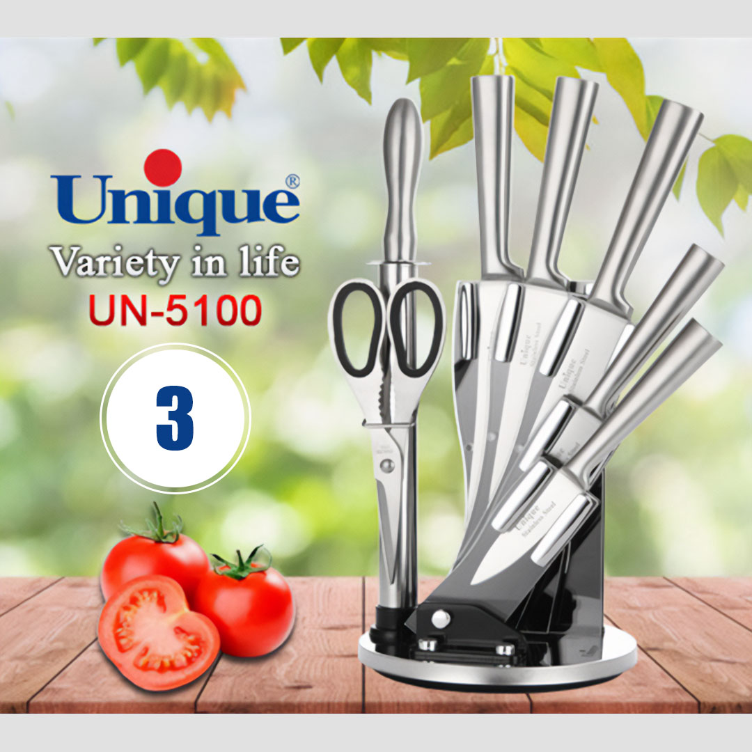سرویس کارد یونیک UN-5100 پروانه 8 پارچه