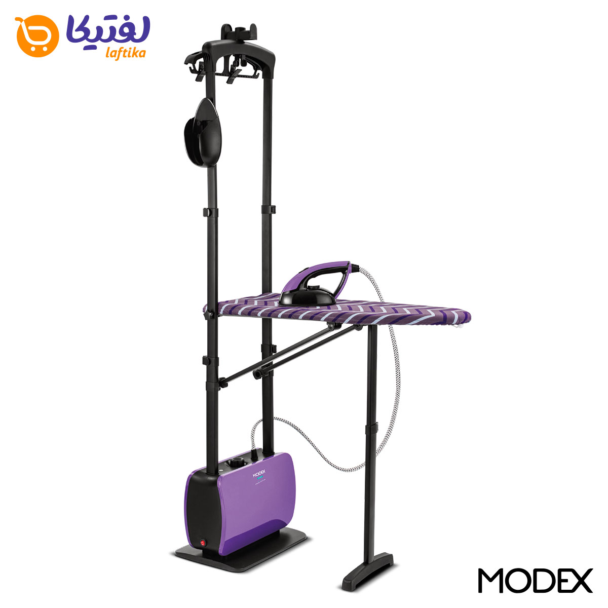 اتو بخار مودکس به همراه میز پایه دار