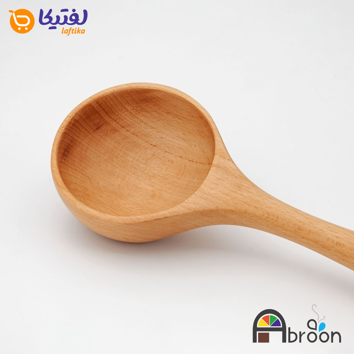 سرویس کفگیر و ملاقه آبرون چوبی 6 پارچه AW510