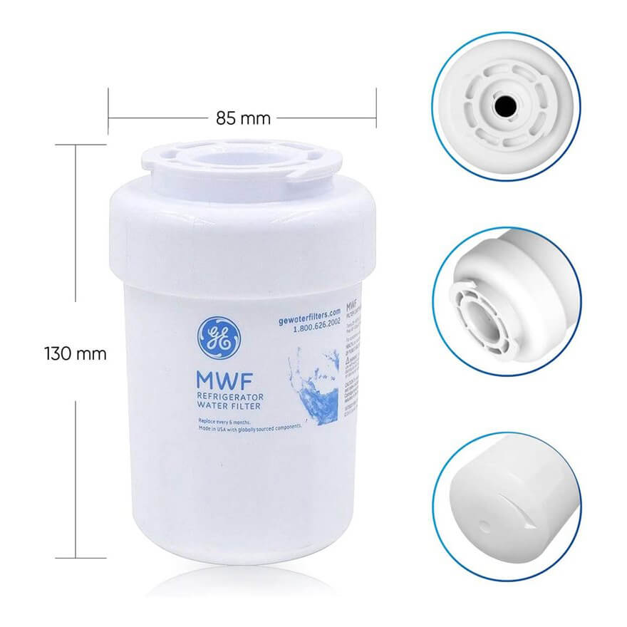 سری فیلتر یخچال جنرال الکتریک MWF لیوانی