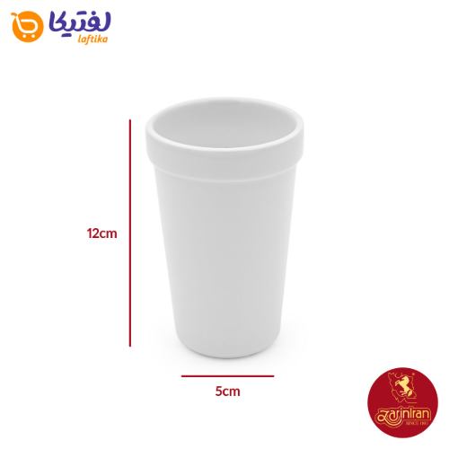 ماگ چینی زرین مدل استیم بدون روکش پلاستیکی