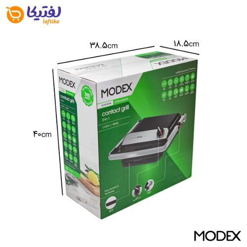 مشخصات ساندویچ ساز 1500 وات مودکس CG810 با گریل