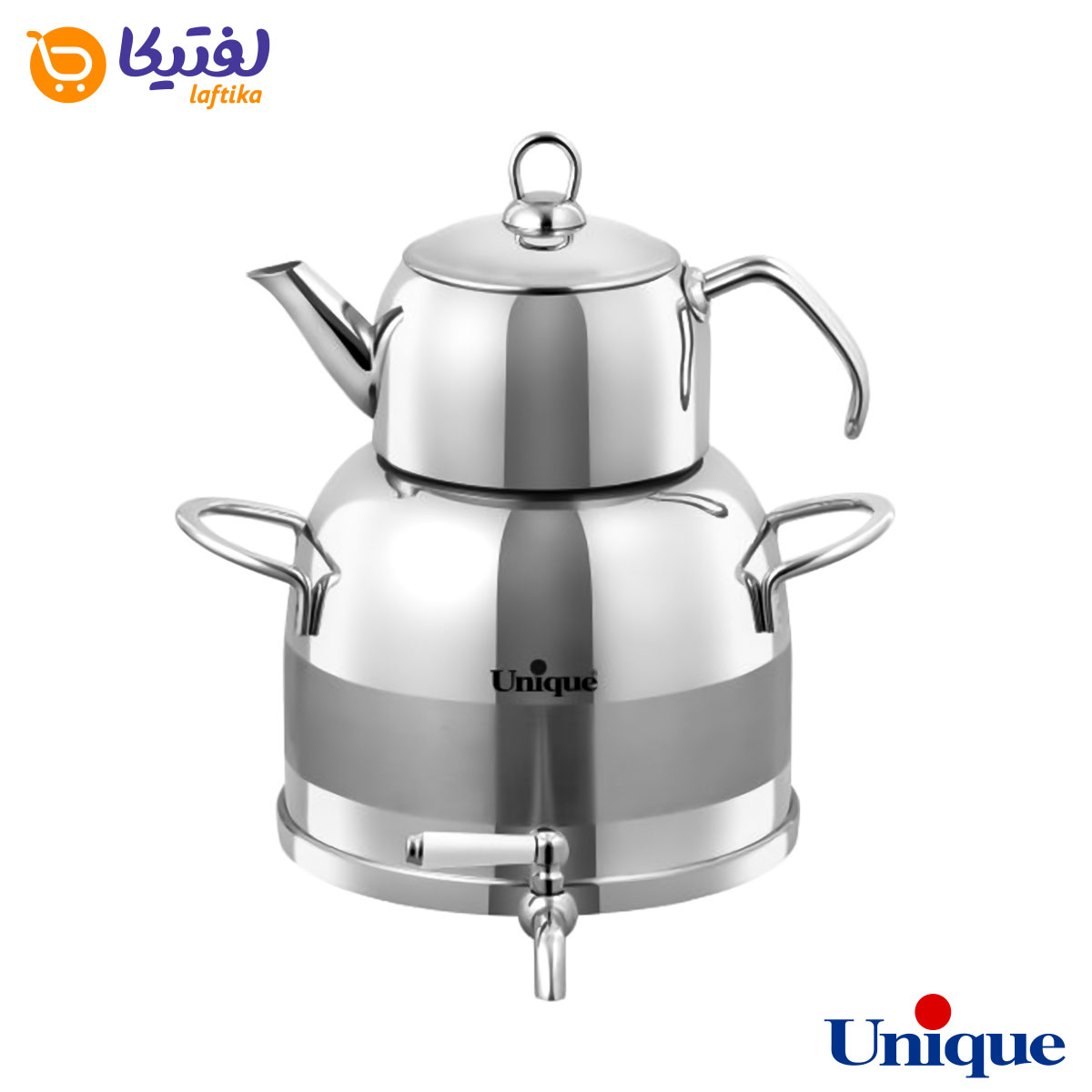 کتری و قوری یونیک 5.5 لیتری استیل UN-7274