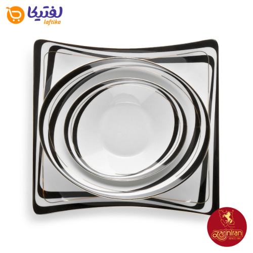 سرویس چینی زرین وینچی زیبرا 6 نفره 30 پارچه