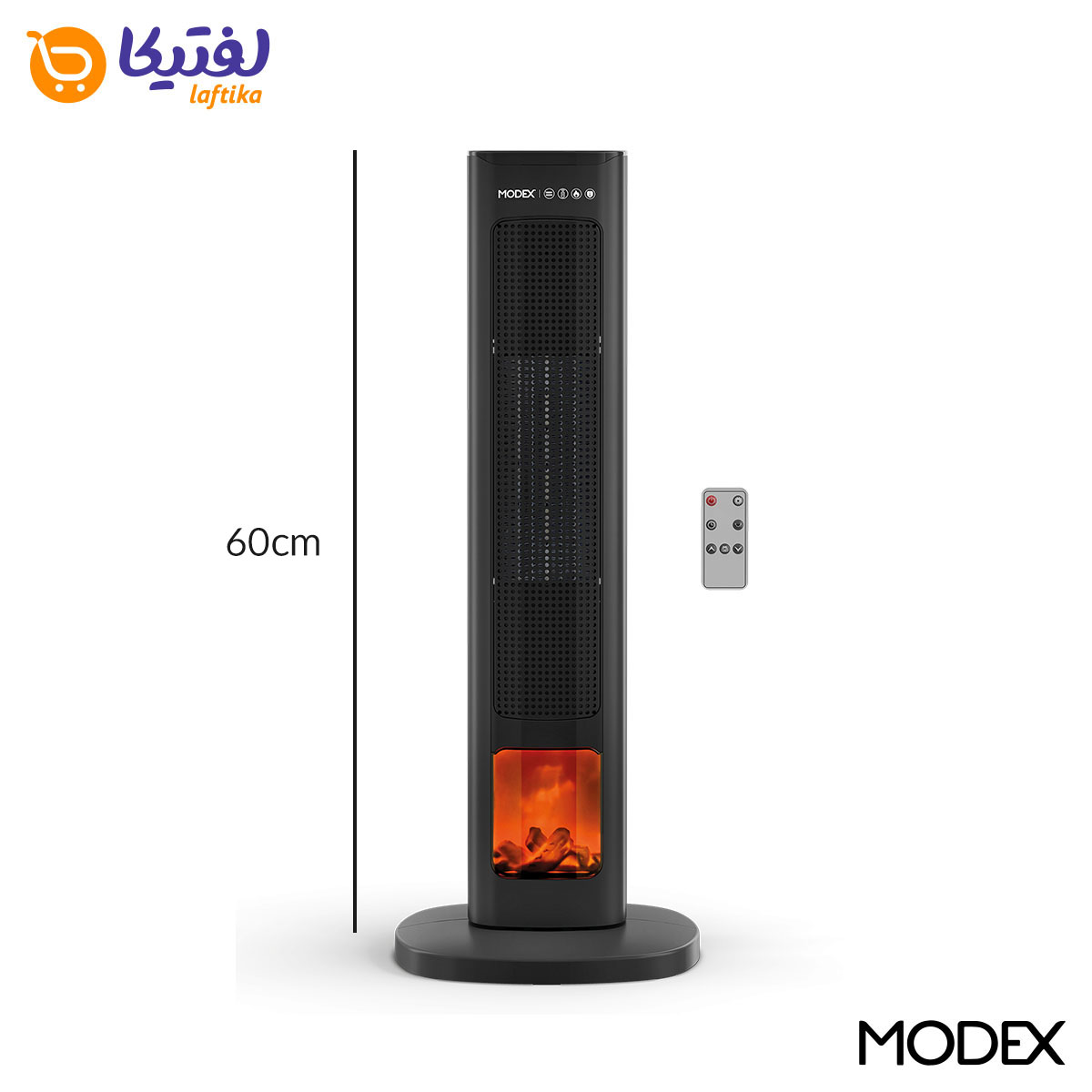 اندازه های هیتر برقی مودکس مدل PTC5700