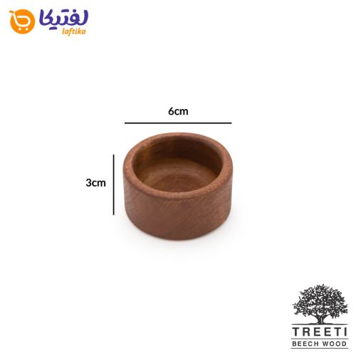 سس خوری چوبی گرد تیریتی کوچک نازک B2234