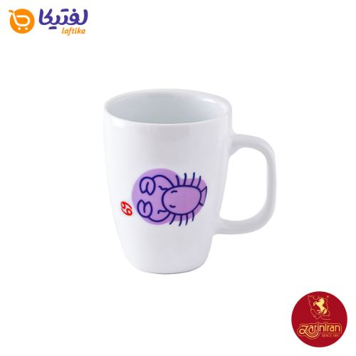ماگ چینی زرین سوئدی طرح ماه تولد تیر