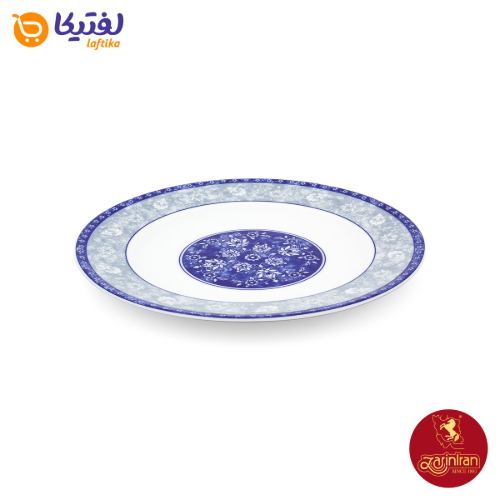 بشقاب پیش دستی چینی زرین ایتالیا اف طرح اصفهان 6 عددی سایز 19