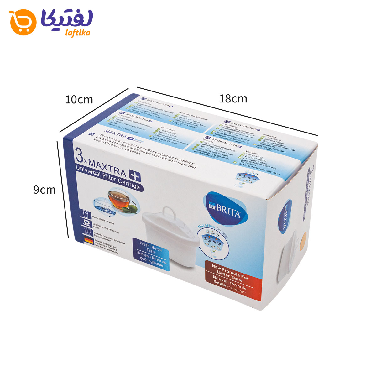 فیلتر پارچ تصفیه آب بریتا مکسترا Brita Maxtra بسته 3 عددی