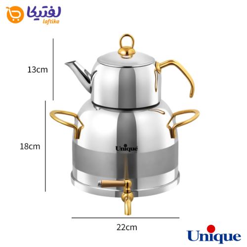 کتری و قوری یونیک 5.5 لیتری استیل UN-7274