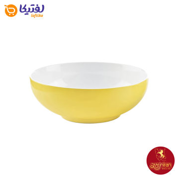 پیاله چینی زرین ایتالیا اف طرح آفتاب سایز 25